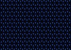 Dark blue triangle pattern digital technology presentation background vector