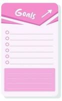 Set of planners and to do list with home interior decor illustrations. Template for agenda, schedule, planners, checklists, notebooks, cards and other stationery. vector