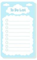 Set of planners and to do list with home interior decor illustrations. Template for agenda, schedule, planners, checklists, notebooks, cards and other stationery. vector