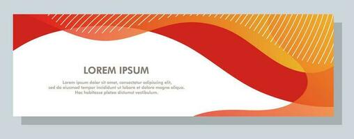 Abstract banner design. Vector shape background.