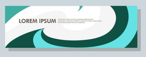 Abstract banner design. Vector shape background.