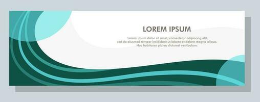 Abstract banner design. Vector shape background.