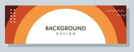 Abstract banner design. Vector shape background.