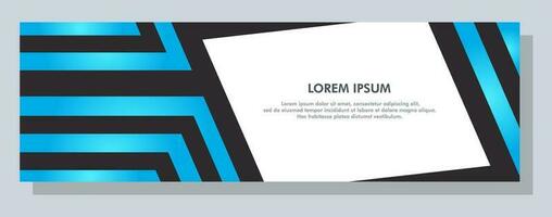 Abstract banner design. Vector shape background.