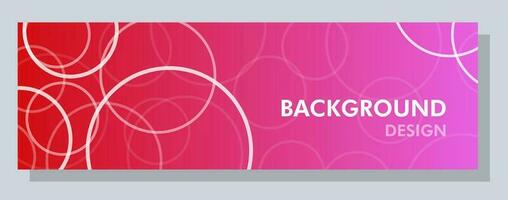 Abstract banner design. Vector shape background.