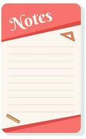 Set of planners and to do list with home interior decor illustrations. Template for agenda, schedule, planners, checklists, notebooks, cards and other stationery. vector