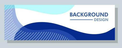 Abstract banner design. Vector shape background.