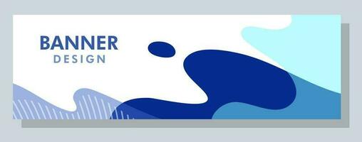 Abstract banner design. Vector shape background.