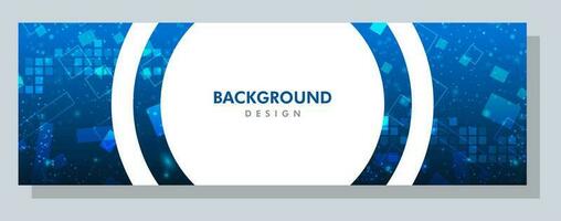 Abstract banner design. Vector shape background.