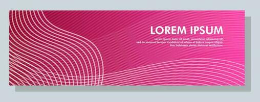 Abstract banner design. Vector shape background.