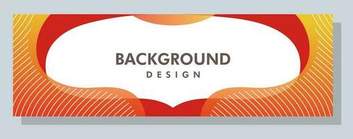 Abstract banner design. Vector shape background.