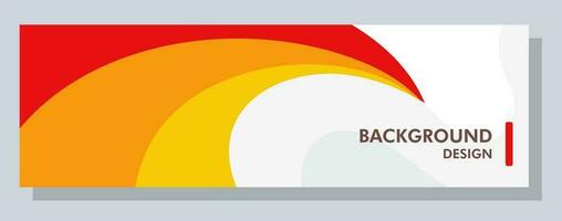 Abstract banner design. Vector shape background.