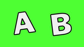 aprender abc alfabeto para criança rimas berçário Aprendendo para crianças abcd animação video
