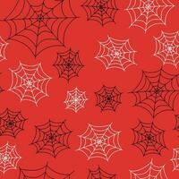 Spider web pattern. Halloween, holiday. Vector illustration, background isolated.