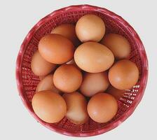 estos son huevos, cuales tener muchos beneficios y nutricional contenido a reunirse comida necesidades. foto