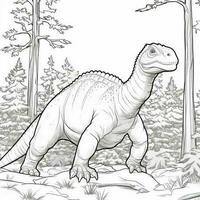 Dinosaur Coloring Pages photo