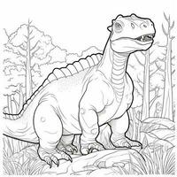 Dinosaur Coloring Pages photo