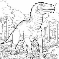 Dinosaur Coloring Pages photo