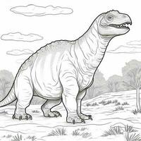 Dinosaur Coloring Pages photo