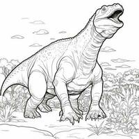 Dinosaur Coloring Pages photo