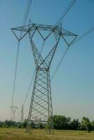 Electricity pylon for high voltage photo