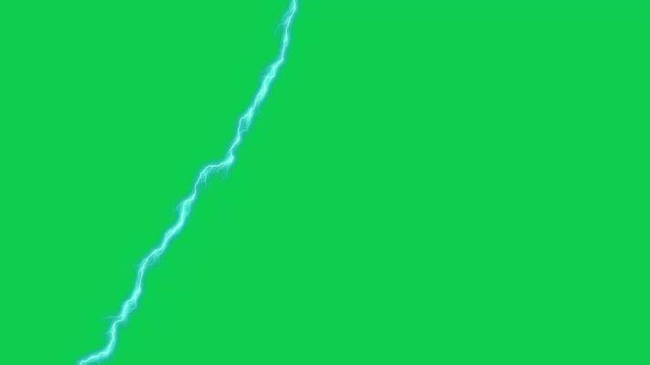 Green Screen Lightning Stock Video Footage for Free Download