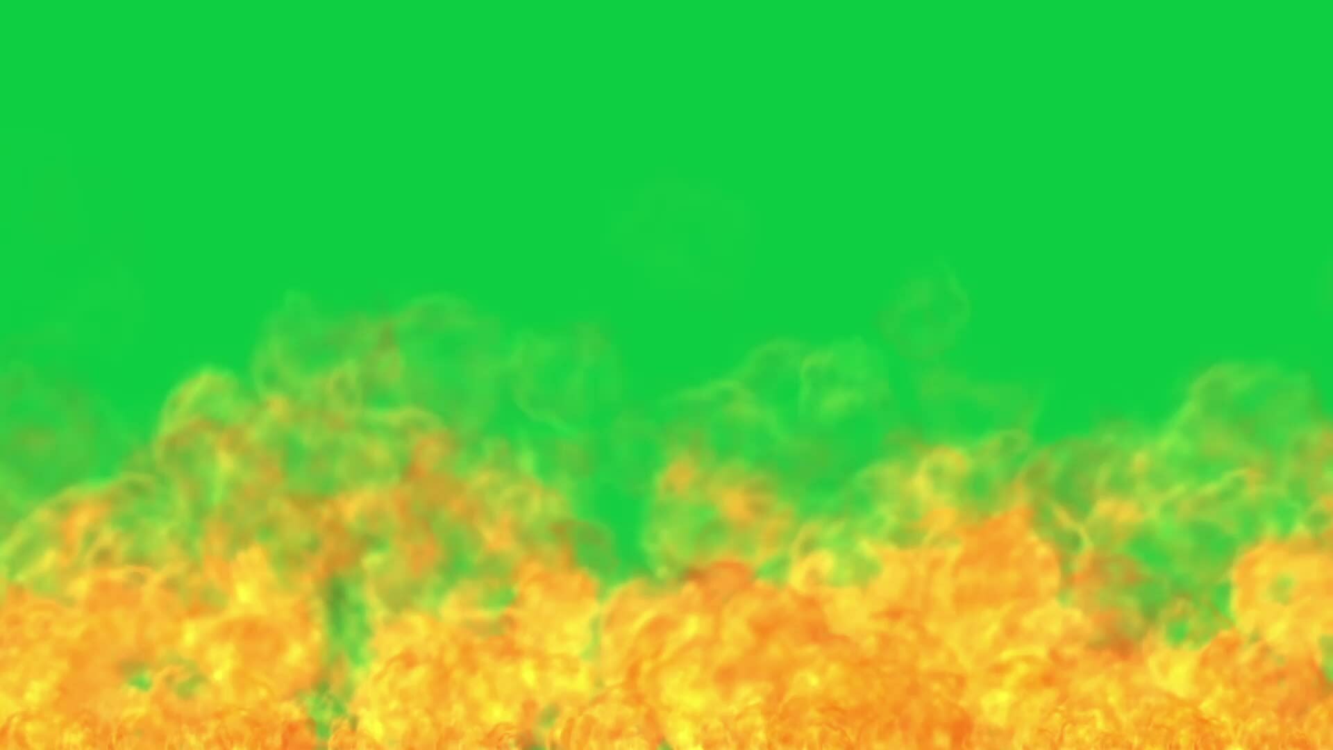 Animated fire flame effect green screen video 26716079 Stock Video at