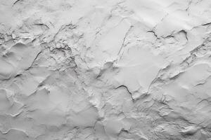 Texture of white plaster wall. Abstract background and texture with AI generated. photo