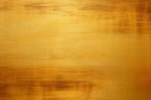 Gold abstract background or texture and gradients shadow with AI generated. photo