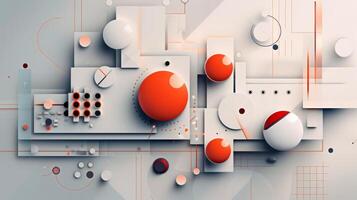Scientific future technology. Abstract geometric for business presentation. flyer, poster, network technology communication background, illustration photo