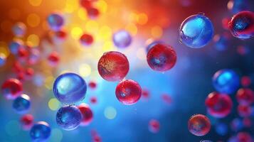 Medical studies of molecular structures. Science in the service of human. Technologies of the future in our life. molecule of medicine model, illustration photo