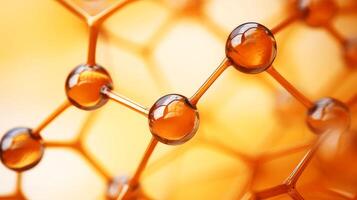 Medical studies of molecular structures. Science in the service of human. Technologies of the future in our life. molecule of medicine model, illustration photo