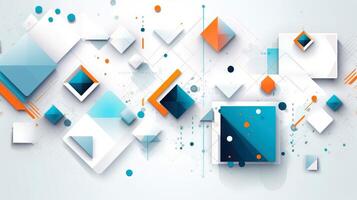 Scientific future technology. Abstract geometric for business presentation. flyer, poster, network technology communication background, illustration photo