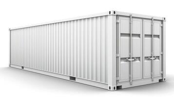 Mobile office buildings or container site office for construction site. Shipping container. Portable house and office cabins,Generative AI illustration photo