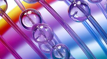 Medical studies of molecular structures. Science in the service of human. Technologies of the future in our life. molecule of medicine model, illustration photo