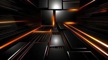 Abstract tech lines background. futuristic abstract shapes technology, Application cover and web site design, illustration photo