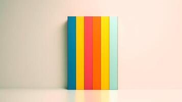 Abstract 3D geometric shapes, 3d element art minimal style, illustration photo
