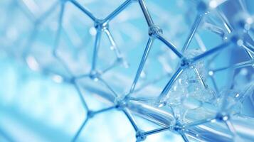 Medical studies of molecular structures. Science in the service of human. Technologies of the future in our life. molecule of medicine model, illustration photo