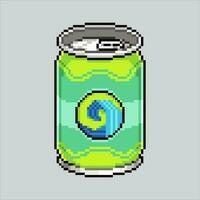 Pixel art illustration Soda. Pixelated soda. Soda drink icon pixelated for the pixel art game and icon for website and video game. old school retro. vector