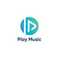 Simple Music Logo design vector modern and creative