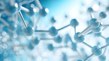 Medical studies of molecular structures. Science in the service of human. Technologies of the future in our life. molecule of medicine model, illustration photo