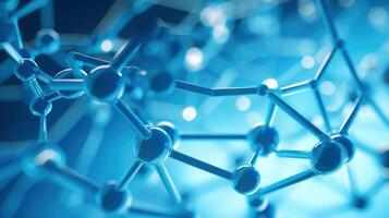 Medical studies of molecular structures. Science in the service of human. Technologies of the future in our life. molecule of medicine model, illustration photo