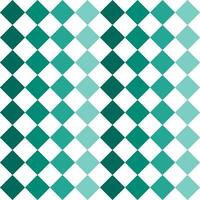 Green checker pattern. checker seamless pattern vector. checker pattern. Decorative elements, floor tiles, wall tiles, bathroom tiles, swimming pool tiles. vector