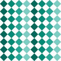 Green checker pattern. checker seamless pattern vector. checker pattern. Decorative elements, floor tiles, wall tiles, bathroom tiles, swimming pool tiles. vector