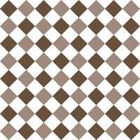 Brown checker pattern. checker seamless pattern vector. checker pattern. Decorative elements, floor tiles, wall tiles, bathroom tiles, swimming pool tiles. vector