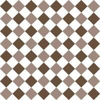 Brown checker pattern. checker seamless pattern vector. checker pattern. Decorative elements, floor tiles, wall tiles, bathroom tiles, swimming pool tiles. vector