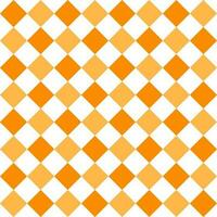 Orange checker pattern. checker seamless pattern vector. checker pattern. Decorative elements, floor tiles, wall tiles, bathroom tiles, swimming pool tiles. vector