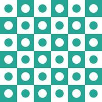 Green circle pattern. Circle vector seamless pattern. Decorative element, wrapping paper, wall tiles, floor tiles, bathroom tiles.