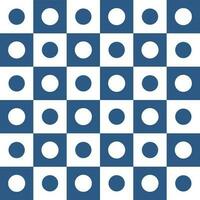 Navy blue circle pattern. Circle vector seamless pattern. Decorative element, wrapping paper, wall tiles, floor tiles, bathroom tiles.