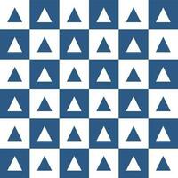 Armada azul triángulo modelo antecedentes. triángulo modelo antecedentes. triángulo antecedentes. sin costura modelo. para fondo, decoración, regalo envase vector